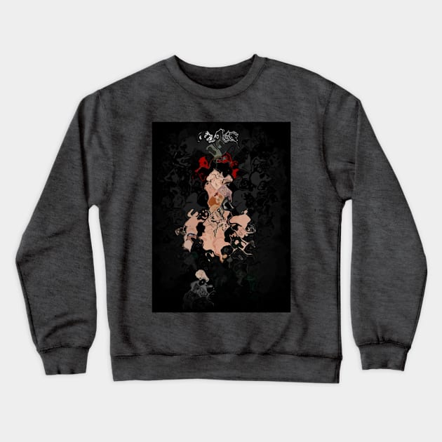 Dark Reflections Crewneck Sweatshirt by ArtisticcK